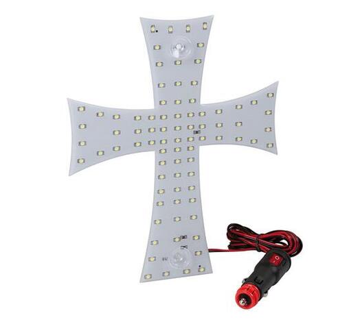 ΣΤΑΥΡΟΣ 24V ΜΕ 81 LED ΛΕΥΚΟ ΜΕ ΦΙΣ ΑΝΑΠΤΗΡΑ ΚΑΙ ΚΑΛΩΔΙΟ 200cm 200x250mm