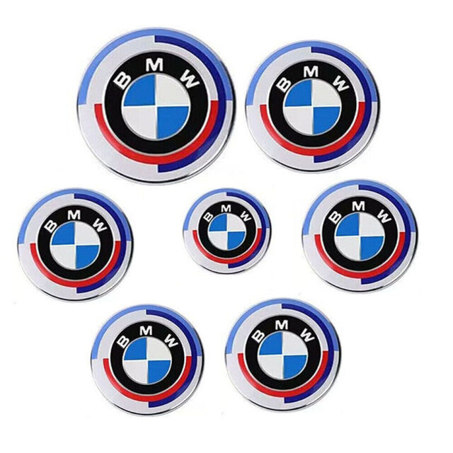 Σετ σήματα επετειακά 7 τεμάχια - Bmw