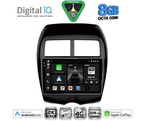 DIGITAL IQ BXK 20430_CPAA (10inc) MULTIMEDIA TABLET for MITSUBISHI ASX mod. 2009-2020 - PEUGEOT 4008 mod. 2012-2018