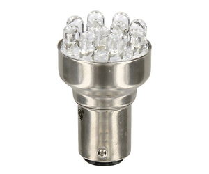 ΛΑΜΠΑ ΔΙΠΟΛΙΚΗ 11LED ΚΟΚΚΙΝΟ ΧΡΩΜΑ 12V
