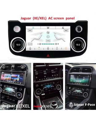DIGITAL IQ FZ 2013_CL - TOUCHSCREEN CLIMATE CONTROL PANEL 7" for JAGUAR F - PACE - XE - XF mod. 2016-2020