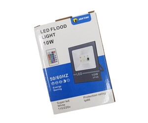 JORTAN LED ΠΡΟΒΟΛΑΚΙ 10W RGB 220V JGTGD-TP10WRGB