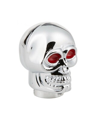 ΠΟΜΟΛΟ ΤΑΧΥΤΗΤΩΝ SKELETOR ΝΕΚΡΟΚΕΦΑΛΗ 62 Χ 43 mm / Φ 53 mm (ΧΡΩΜΙΟ)