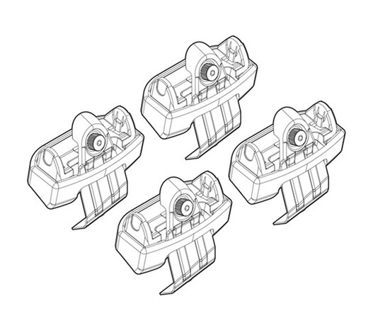 ΑΚΡΑ ΓΙΑ ΜΠΑΡΕΣ NORDRIVE ΓΙΑ AUDI A3 3/5D 09/12+ KIT