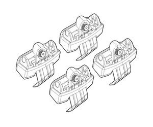 ΑΚΡΑ ΓΙΑ ΜΠΑΡΕΣ NORDRIVE ΓΙΑ AUDI A3 3/5D 09/12+ KIT