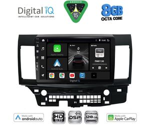 DIGITAL IQ BXF 18434_CPAA (10inc) MULTIMEDIA TABLET for MITSUBISHI LANCER mod. 2008-2017