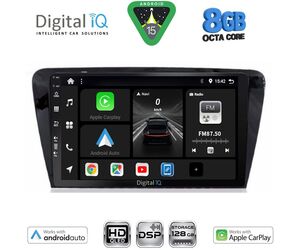 DIGITAL IQ BXF 18597_CPAA (10inc) MULTIMEDIA TABLET for SKODA OCTAVIA 7 mod. 2013-2021
