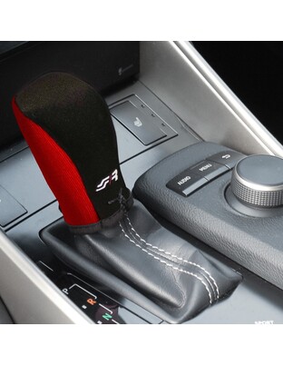 ΚΑΛΥΜΜΑ ΓΙΑ ΠΟΜΟΛΟ ΤΑΧΥΤΗΤΩΝ GEAR KNOB COVER (ΜΑΥΡΟ/ΚΟΚΚΙΝΟ ΜΙΚΡΟΦΙΜΠΡΑ)