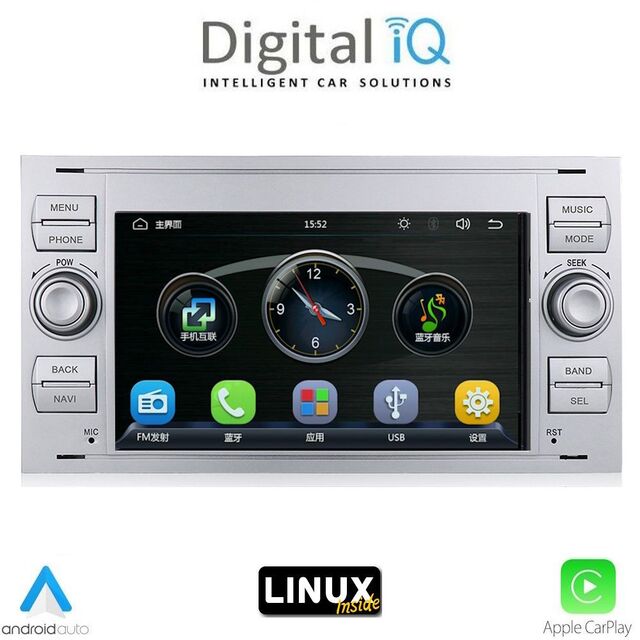 DIGITAL IQ BLA 002SL_CPA (7" DECK) MULTIMEDIA LINUX SYSTEM for FORD mod. 2004-2008