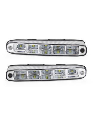 Amio – Φώτα Ημέρας DRL LED 12/24V 1000Lm για Αυξημένη Ορατότητα & Ασφάλεια σε Αυτοκίνητο & Φορτηγό – Σετ 2 Τεμ. (01522/AM)