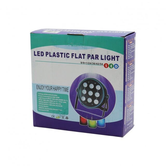 LED ΦΩΤΟΡΥΘΜΙΚΟ 9+1 RGB PRO-47701
