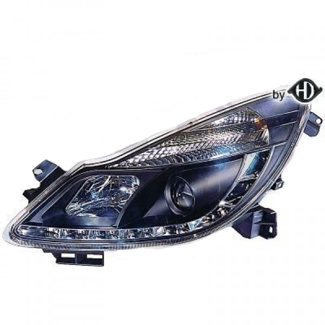 ΦΑΝΑΡΙΑ ΓΙΑ OPEL CORSA D 3D / 5D 2006-2010 DAYLIGHT BLACK