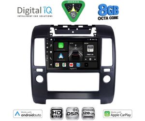 DIGITAL IQ BXF 7454_CPAA A/C (9inc) MULTIMEDIA TABLET for NISSAN NAVARA D40 mod. 2006-2011 με A/C