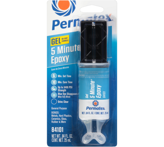 Permatex 5-Minute Epoxy Gel - Εποξειδική Κόλλα 25ml 1τεμ (PMX.84101)