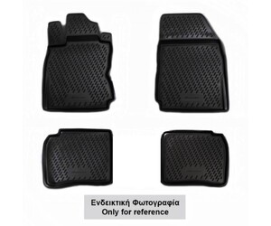 ΠΑΤΑΚΙΑ ΣΚΑΦΗ  ΓΙΑ DACIA DUSTER SUV 5D 4x2 (OXI 4x4) 2017+ (ΧΩΡΙΣ ΓΕΦΥΡΑΜΑΥΡΟ) - 4 ΤΕΜ.