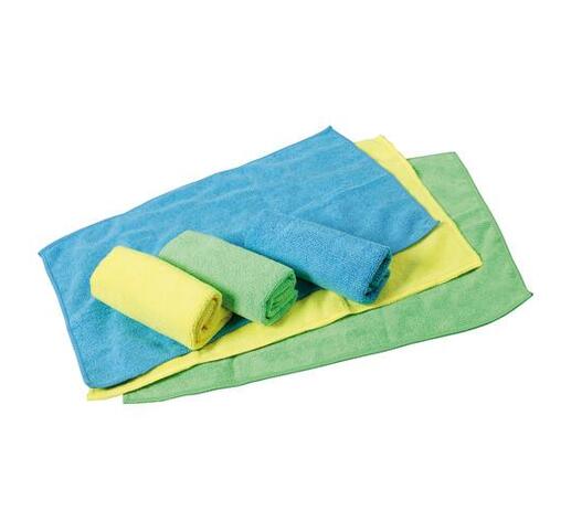 ΠΑΝΙΑ ΚΑΘΑΡΙΣΜΟΥ ΜΕ ΜΙΚΡΟΪΝΕΣ (MICROFIBRE) 40x30cm (ΚΙΤΡΙΝΟ/ΠΡΑΣΙΝΟ/ΜΠΛΕ) 6 ΤΕΜ.