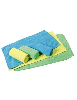 ΠΑΝΙΑ ΚΑΘΑΡΙΣΜΟΥ ΜΕ ΜΙΚΡΟΪΝΕΣ (MICROFIBRE) 40x30cm (ΚΙΤΡΙΝΟ/ΠΡΑΣΙΝΟ/ΜΠΛΕ) 6 ΤΕΜ.
