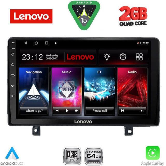 LENOVO LVD 2485_CPA (9inc) MULTIMEDIA TABLET for OPEL ASTRA H mod.2004-2010