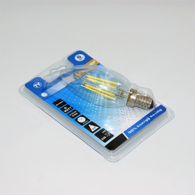 LED ΛΑΜΠΑ E14 6W 600Lm 6000K LI-LA-6578