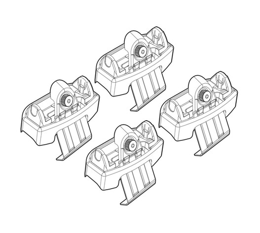 ΑΚΡΑ ΓΙΑ ΜΠΑΡΕΣ NORDRIVE ΓΙΑ HYUNDAI ix20 11/10+ KIT