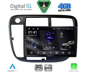 DIGITAL IQ RSG 6186_CPA CLIMA (9inc) MULTIMEDIA TABLET for HONDA CIVIC mod. 1995-2001
