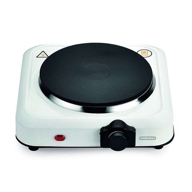 THERMOMAX ΕΠΙΤΡΑΠΕΖΙΑ ΕΣΤΙΑ ΕΜΑΓΙΕ 1500W 185mm ΜΟΝΗ ΛΕΥΚΗ TX100