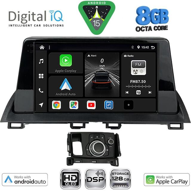 DIGITAL IQ BXF 18386_CPAA (9inc) MULTIMEDIA TABLET for MAZDA  CX4 mod. 2016-2025