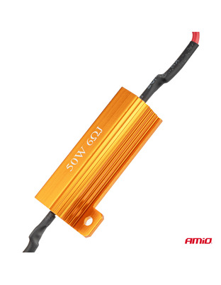 Amio - ΑΝΤΙΣΤΑΣΗ CAN-BUS 12V 50W 6Ω (CANCELLER) - 1 τεμ. (04094/AM)