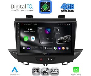DIGITAL IQ RTG 6490_CPA (9inc) MULTIMEDIA TABLET for OPEL CROSSLAND – GRANDLAND mod. 2017-2025