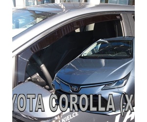 ΑΝΕΜΟΘΡΑΥΣΤΕΣ ΓΙΑ TOYOTA COROLLA XII 4D/5D 2018+ / SUZUKI SWACE 4D 2020+ ΖΕΥΓΑΡΙ ΑΠΟ ΕΥΚΑΜΠΤΟ ΦΙΜΕ ΠΛΑΣΤΙΚΟ HEKO - 2 ΤΕΜ.