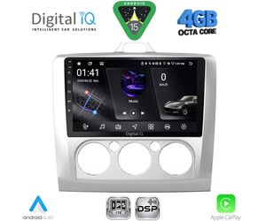 DIGITAL IQ RSG 6156SL_CPA A/C (9inc) MULTIMEDIA TABLET for FORD FOCUS mod. 2005-2012 (SILVER)