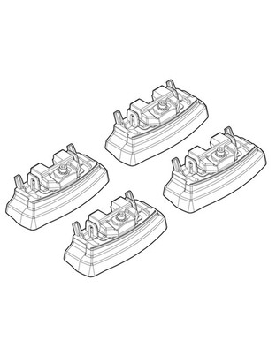ΑΚΡΑ ΓΙΑ ΜΠΑΡΕΣ NORDRIVE ΓΙΑ CITROEN C4 AIRCROSS 04/12+MITSUBISHI ASX 07/10+ KIT