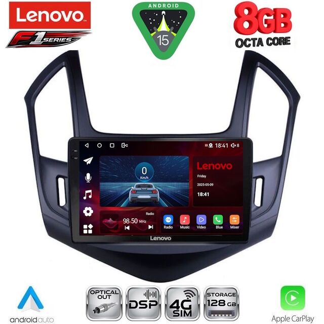 LENOVO SSR 10076B_CPA (9inc) MULTIMEDIA TABLET for CHEVROLET CRUZE mod. 2013-2015