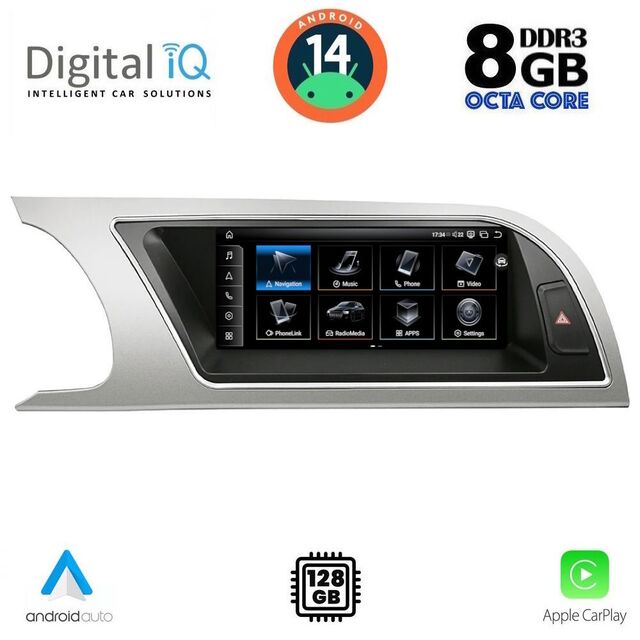 DIGITAL IQ TPG 16912_CPA (8.8'') MULTIMEDIA SYSTEM for AUDI A5 mod. 2007-2012