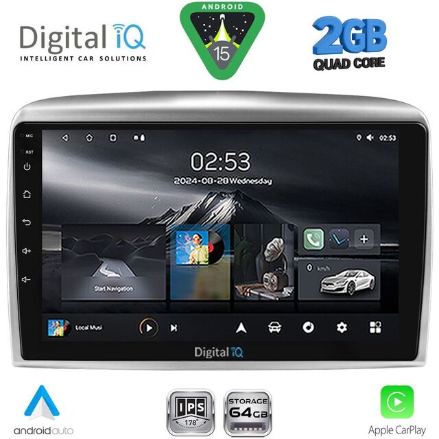 DIGITAL IQ RSD 1333_CPA (9inc)  MULTIMEDIA TABLET for LANCIA YPSILON mod. 2006-2011