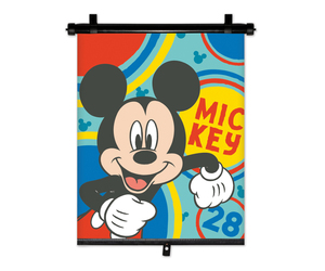Amio - ΚΟΥΡΤΙΝΑΚΙ ΗΛΙΟΠΡΟΣΤΑΣΙΑΣ ΣΕ ΡΟΛΟ MICKEY 36x45cm ΓΙΑ ΠΛΑΙΝΟ ΤΖΑΜΙ/ΠΙΣΩ ΠΑΡΜΠΡΙΖ​ - 1 TEM. (S9344/AM)