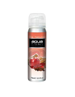 Aqua - ΑΡΩΜΑΤΙΚΟ ΑΥΤΟΚΙΝΗΤΟΥ ΣΕ ΣΠΡΕΙ (SPRAY) ΜΕ ΑΡΩΜΑ ΜΗΛΟ & ΚΑΝΕΛΑ (APPLE & CINNAMON) FRUITS SERIES 75ml AQUA - 1 TEM. (10-262/AQ)