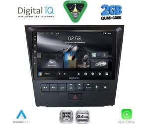 DIGITAL IQ RSD 1341_CPA (9inc) MULTIMEDIA TABLET for LEXUS GS mod. 2004-2011