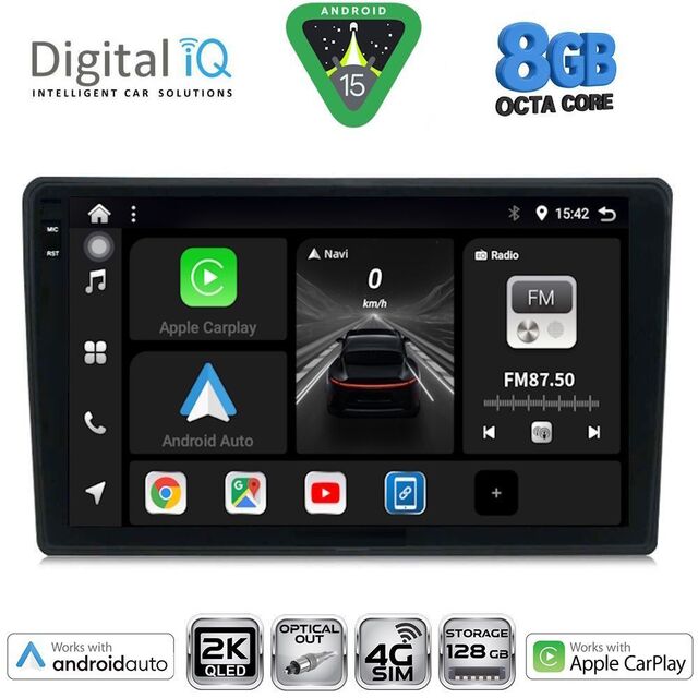 DIGITAL IQ BXK 20360_CPAA (9inc) MULTIMEDIA TABLET for MAZDA 2 mod. 2002-2007