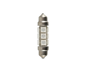 ΛΑΜΠΑΚΙ ΠΛΑΦΟΝΙΕΡΑΣ 24/28V 11x43mm 60lm 12xSMD LED ΚΟΚΚΙΝΟ ΔΙΠΛΗΣ ΠΟΛΙΚΟΤΗΤΑΣ LAMPA - 20 ΤΕΜ.
