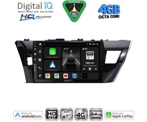 DIGITAL IQ BXK 19714SM_CPAA (10inc) MULTIMEDIA TABLET for TOYOTA COROLLA mod. 2013-2016