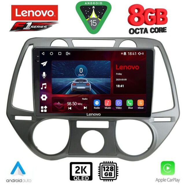 LENOVO SSR 10228_CPA A/C (9inc) MULTIMEDIA TABLET for HYUNDAI i20 mod. 2008-2012
