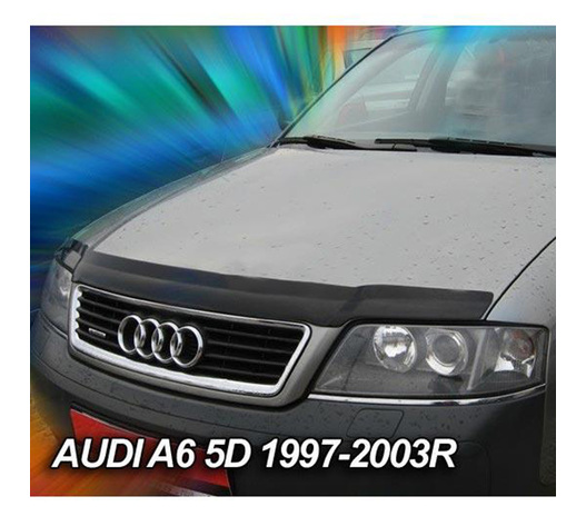 Heko - Ανεμοθραύστης Καπό Για Audi A6 (C5) 1997 > 2003 υλικό Acrylic Χρώμα Φιμέ - 1 τεμ. (ΑΝΕΜ.F.02116)