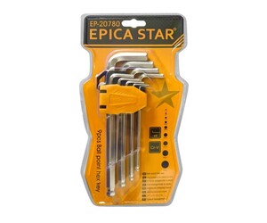 EPICA STAR ΣΕΤ 9ΤΜΧ ΚΛΕΙΔΙΑ ALLEN EP-20780