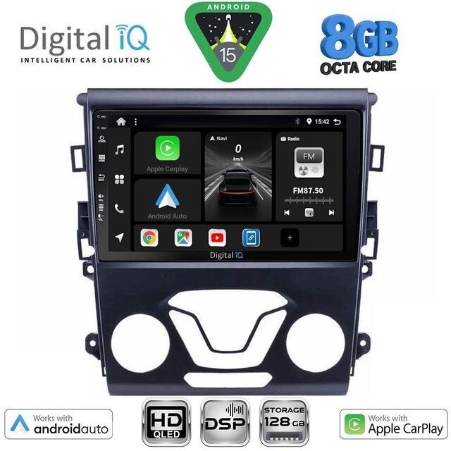 DIGITAL IQ BXF 18164_CPAA A/C (9inc) MULTIMEDIA TABLET for FORD MONDEO mod. 2014-2023