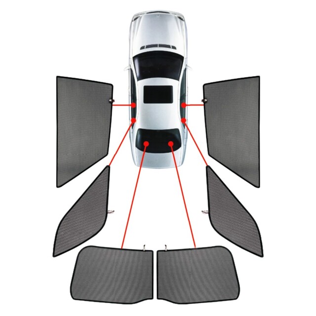 CarShades - ΚΟΥΡΤΙΝΑΚΙΑ  CAR SHADES ΓΙΑ MAZDA 6 5D 2003+2008 - 6 ΤΕΜ. (PVC.MAZ-6-5-A)