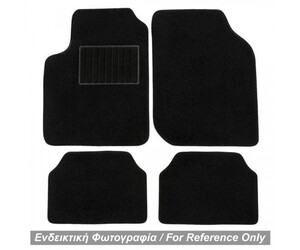 ΠΑΤΑΚΙΑ ΜΟΚΕΤΑ ΓΙΑ PEUGEOT 208 2012-2019 ΜΑΥΡΑ - 4ΤΕΜ.