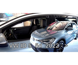 ΑΝΕΜΟΘΡΑΥΣΤΕΣ ΓΙΑ VW ID.5 5D 2022+ ΖΕΥΓΑΡΙ ΑΠΟ ΕΥΚΑΜΠΤΟ ΦΙΜΕ ΠΛΑΣΤΙΚΟ HEKO - 2 ΤΕΜ.