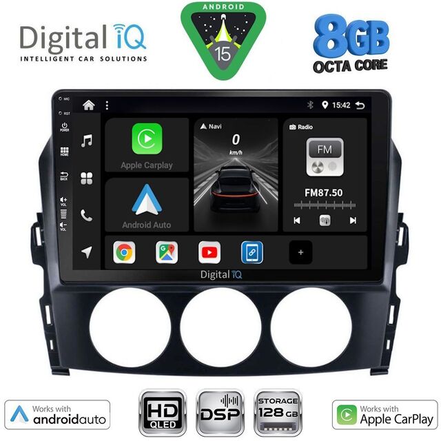 DIGITAL IQ BXF 7392_CPAA (9inc) MULTIMEDIA TABLET for MAZDA MX5 mod. 2005-2015