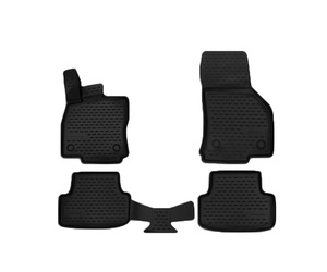 ΠΑΤΑΚΙΑ ΣΕ ΣΚΑΦΗ TPE ΛΑΣΤΙΧΟ ΓΙΑ SEAT LEON 5D 2012-2019   ΣΕ ΜΑΥΡΟ ΧΡΩΜΑ NOVLINE - 4 ΤΕΜ.